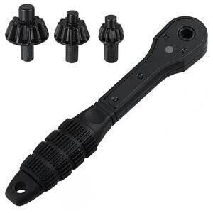 2-in-1 Ratchet Drill Chuck Key Wrench – Universal